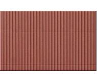 модель Auhagen 52230 Гофрированные стальные листы красно-бурого цвета. Модель подходит для масштабов H0 и TT. 
