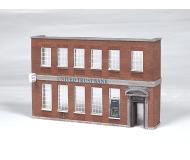 модель Bachmann 35001 United Trust Bank False-Front (Thin-Profile) Building. Серия SceneScapes. Модель полностью собрана, размер 17.5 x 2.9 x 11.4см 