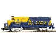 модель Bachmann 63598 Тепловоз EMD GP40. Принадлежность Alaska Railroad #3015 
