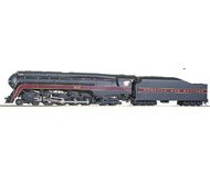 модель BLI 077 Серия Paragon, паровоз Class J 4-8-4, установлен цифровой декодер со звуком. Принадлежность Norfolk & Western #612, вариант тендера с округлой палубой.  