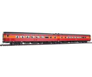 модель BLI 1589 Сдвоенные пассажирские вагоны в окраске "Coast Daylight" серии 99. Принадлежность Southern Pacific #W2468/#M2467  