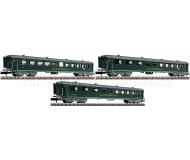 модель Fleischmann 813902 Набор Swiss Classic Train: вагоны 1 и 2 класса, Pullman вагон. Принадлежность SBB 