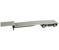 модель Herpa 005331 Прицеп (без тягача) -- 48' Spread-Axle Drop Deck Trailer w/Toolbox  