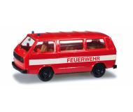 модель Herpa 012591 Volkswagen T 3. Серия MiniKit - модель для легкой и быстрой сборки, без использования клея.  Пожарная служба   