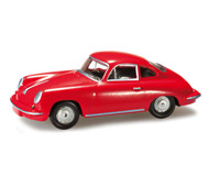 модель Herpa 024709-002 Porsche 356 Coupe, красный 