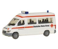 модель Herpa 046817 Vehicles - Mercedes Benz  Sprinter Bus HD DRK Kernen (немецкий Красный крест)  