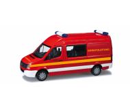 модель Herpa 090018 Volkswagen Crafter. Собран. Пожарная служба   