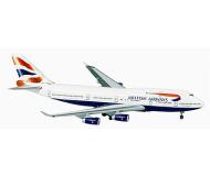 модель Herpa 512497 1:500 Scale Airplanes -- Boeing 747-400 B.A. United Kingdom  