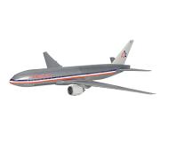 модель Herpa 605526 1:200 Scale Airplanes -- Boeing 777-200 American Airlines  