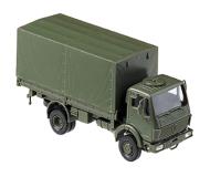 модель Herpa 740807 Herpa Military Modern German Army (BW) - Medium Trucks -- Mercedes 1017 4x4 Cargo Transport  