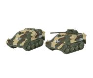 модель Herpa 741132 Серия Roco MiniTanks. Modern German Army BW - Light Tanks -- Wiesel (Weasel) w/ISAF Markings - Set of 2  