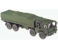 модель Herpa 741842 Серия Roco MiniTanks. Modern German Army (BW) Heavy Trucks -- 10-Ton 8x8 Cargo Carrier w/Cover  