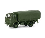 модель Herpa 741910 Серия Roco MiniTanks. Modern German Army Trucks -- Mercedes Benz Covered Cargo/Personnel Carrier Type 1017A  