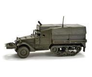 модель Herpa 743730 Minitanks US & Allies WWII Half-Track - Kit -- M3 Personnel Carrier w/Canvas Cover  