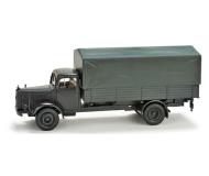 модель Herpa 743754 Minitanks German Army Truck - Kit -- Mercedes L4500 w/Canvas Cover  