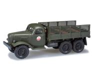 модель Herpa 744102 ЗИЛ 157 Low-Side Truck w/Side Extensions. Собран. Принадлежность - Советская Армия.   