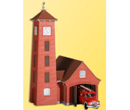 модель Kibri 39210 Firehouse in Bahlburg-Lune. Размер 11 x 11 x 17 см. Набор для сборки. 