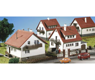 модель Kibri 7023 2 Sngl Houses Kirchsteig 