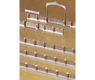 модель Kibri 9822 Забор с воротами  