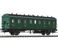 модель Liliput L334052 Пассажирский вагон 3 класса, тип Cdtr-21/31. Принадлежность SNCB. Эпоха II 