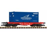 модель Piko 37726 DB VI Flat w/NYK Logistics 20-футовый контейнер  
