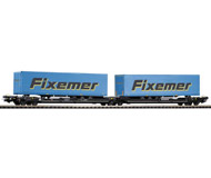 модель Piko 54772 Сцеп из двух платформ T3000e для TX Logistik AG (TXL) с полуприцепами Fixemer 