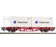 модель Piko 57795 Платформа Lgs579 с контейнером "Hapag Lloyd". Принадлежность DB AG, Германия. Эпоха VI. Серия Хобби. 
