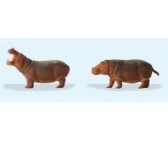 модель Preiser 20373 Animals -- Hippopotamuses pkg(2)  