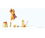 модель Preiser 28159 Individual Figure -- Nude Woman & Bathtub  