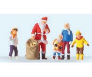 модель Preiser 29098 Санта Клаус и дети  
