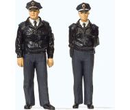 модель Preiser 44909 Emergency -- Post-War German Police w/Blue Uniform pkg(2)  
