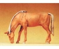модель Preiser 47023 Домашние животные, масштаб 1:24 - 1:25. Horse Grazing w/Head Down  