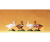модель Preiser 47077 Дикие животные, масштаб 1:24 - 1:25. Ducks  