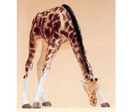модель Preiser 47502 Дикие животные, масштаб 1:24 - 1:25. Giraffe Feeding w/Head Lowered  