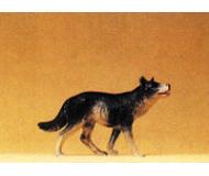 модель Preiser 47526 Дикие животные, масштаб 1:24 - 1:25. Wolf Walking  