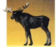 модель Preiser 47536 Дикие животные, масштаб 1:24 - 1:25. Bull Moose Standing  