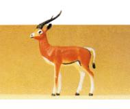 модель Preiser 47539 Дикие животные, масштаб 1:24 - 1:25. Standing Gazelle  