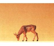 модель Preiser 47703 Дикие животные, масштаб 1:24 - 1:25. Elk Fawn Feeding w/Head Down  