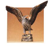 модель Preiser 47711 Дикие животные, масштаб 1:24 - 1:25. Eagle w/Wings Spread  