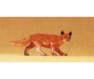 модель Preiser 47714 Дикие животные, масштаб 1:24 - 1:25. Hunting Fox w/Head Turned  