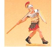модель Preiser 50210 Roman Legions Figures 1:24 Scale -- Soldier Running w/Spear  