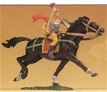 модель Preiser 50272 Roman Legions Figures 1:24 Scale -- Soldier Riding w/Sword #1  