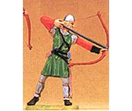 модель Preiser 50904 Norman Warrior Figures 1:24 Scale -- Archer Shooting Downwards  