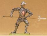 модель Preiser 52003 Knight Figures 1:24 Scale -- Attacking w/Pike  