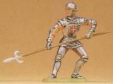 модель Preiser 52004 Knight Figures 1:24 Scale -- Parrying w/Pike  