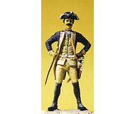 модель Preiser 54116 Prussian Army Circa 1756, 7th Infantry 1:24 Scale -- Noncommissioned Officer of Musketeers  
