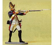 модель Preiser 54149 Prussian Army Circa 1756, 38th Infantry 1:24 Scale -- Grenadier Firing Musket  