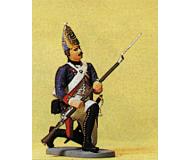 модель Preiser 54150 Prussian Army Circa 1756, 38th Infantry 1:24 Scale -- Grenadier Kneeling w/Musket  