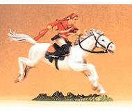 модель Preiser 54818 Wild West Figures - Cowboys & Trappers 1:24 Scale -- Mounted Cowboy w/Rifle  
