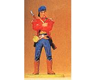 модель Preiser 54956 Karl May Wild West Figures: 1:25 -- Frontiersman Will Parker w/Rifle Slung Over Back  